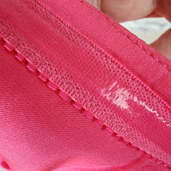 alice + olivia Fuschia Pink Strapless Silk Mini Dress Ruffle Accent Size Small - Picture 12 of 15